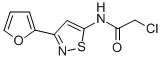 CAS#: 37853-37-5， 2-Chloro-N-(3-Furan-2-Yl-1,2-Oxazol-5-Yl)Acetamide