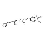 CAS#: 37905-12-7， (2E)-2-[(2S,6S,7E,9E)-13-(3-Furyl)-2,6,10-trimethyl-7,9-tridecadien-1-ylidene]-5-hydroxy-4-methyl-3(2h)-furanone