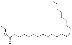 structure of CAS# 37910-77-3, Erucic Acid Ethyl Ester;(Z)-Docos-13-Enoic Acid Ethyl Ester;Erucic Acid Ethyl Ester