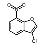 CAS 登录号：379228-67-8， 3-氯-7-硝基-苯并呋喃