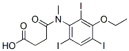 CAS#: 37938-65-1， 4-[(3-Ethoxy-2,4,6-Triiodophenyl)-Methylamino]-4-Oxobutanoic Acid