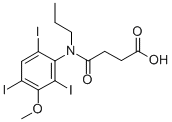 CAS#: 37938-78-6， 4-Oxo-4-[Propyl-(2,4,6-Triiodo-3-Methoxyphenyl)Amino]Butanoic Acid