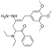 CAS 登录号：3796-01-8， N-[(Z)-3-(2-二乙基氨基乙胺)-3-氧代-1-(3,4,5-三甲氧基苯基)丙-1-烯-2-基]苯甲酰胺