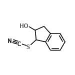 CAS#: 379668-80-1， 2-Hydroxy-2,3-Dihydro-1H-Inden-1-Yl Thiocyanate