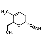 CAS#: 380355-92-0， (2R,6R)-6-Ethyl-2-Ethynyl-5-Methyl-3,6-Dihydro-2H-Pyran