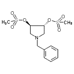 CAS#: 380357-38-0, (3R,4R)-1-Benzyl-3,4-Pyrrolidinediyl Dimethanesulfonate
