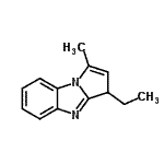 CAS#: 38038-83-4， 3-Ethyl-1-Methyl-3H-Pyrrolo[1,2-a]Benzimidazole