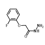 结构式 CAS# 380426-61-9, 2-(2-氟苯氧基)乙酰肼