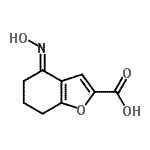 CAS#: 380574-77-6， (4E)-4-(Hydroxyimino)-4,5,6,7-Tetrahydro-1-Benzofuran-2-Carboxylic Acid