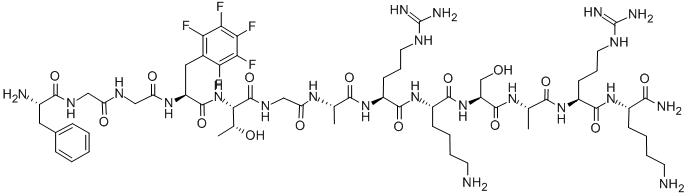 CAS#: 380620-88-2， [(p-Fluoro)Phe4]nociceptin-(1-13)NH2
