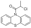 结构式 CAS# 38076-63-0, 2-氯-1-(10H-吩噻嗪-10-基)丙-1-酮