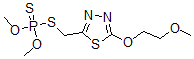 CAS#: 38090-89-0， Dimethoxy-[[5-(2-Methoxyethoxy)-1,3,4-Thiadiazol-2-Yl]Methylsulfanyl]-Sulfanylidenephosphorane