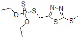 CAS#: 38090-93-6， Diethoxy-[(5-Methylsulfanyl-1,3,4-Thiadiazol-2-Yl)Methylsulfanyl]-Sulfanylidenephosphorane