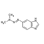 CAS#: 381208-72-6， 6-[(1E)-3,3-Dimethyl-1-Triazen-1-Yl]-1H-Benzimidazole