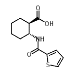 CAS#: 381241-68-5， (1R,2R)-2-[(2-Thienylcarbonyl)Amino]Cyclohexanecarboxylic Acid