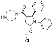 CAS#: 38160-37-1， (4R,5S)-1,5-Diphenyl-4-(Piperazine-1-Carbonyl)Pyrrolidin-2-One Hydrochloride