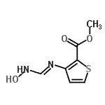 CAS#: 382136-25-6， Methyl 3-{(E)-[(Hydroxyamino)Methylene]Amino}-2-Thiophenecarboxylate