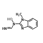 CAS#: 382136-62-1， N-Hydroxy-N-(1-methyl-1H-benzimidazol-2-yl)imidoformamide