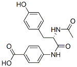 CAS 登录号：38219-60-2， 4-[[(2S)-2-乙酰氨基-3-(4-羟基苯基)丙酰]氨基]苯甲酸