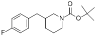 CAS#: 382637-45-8， N-Boc-3-(4-Fluorobenzyl)Piperidine