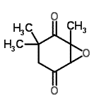 CAS#: 38284-11-6， 1,3,3-Trimethyl-7-Oxabicyclo[4.1.0]Heptane-2,5-Dione