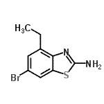 CAS#: 383131-52-0， 6-Bromo-4-Ethyl-1,3-Benzothiazol-2-Amine