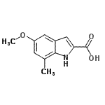 CAS#: 383132-41-0， 5-Methoxy-7-Methyl-1H-Indole-2-Carboxylic Acid