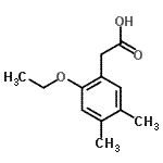 CAS#: 383134-00-7， (2-Ethoxy-4,5-Dimethylphenyl)Acetic Acid