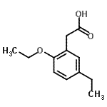CAS#: 383134-27-8， (2-Ethoxy-5-Ethylphenyl)Acetic Acid