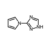 CAS#: 383142-88-9， 5-(1H-Pyrrol-1-Yl)-1H-1,2,4-Triazole