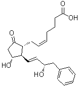 CAS#: 38315-44-5， (5Z)-7-{(1R,2R,3R)-3-Hydroxy-2-[(3S)-3-Hydroxy-4-Phenyl-1-Buten-1-Yl]-5-Oxocyclopentyl}-5-Heptenoic Acid