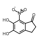 CAS#: 383382-47-6， 5,6-Dihydroxy-7-Nitro-1-Indanone