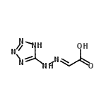 CAS#: 383398-32-1， (2E)-(1,2-Dihydro-5H-Tetrazol-5-Ylidenehydrazono)Acetic Acid