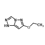 CAS#: 38354-57-3， 6-Ethoxy-1H-Pyrazolo[5,1-c][1,2,4]Triazole