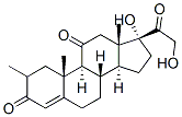 CAS 登录号：3836-19-9， (2R,8S,9S,10R,13S,14S,17R)-17-羟基-17-(2-羟基乙酰基)-2,10,13-三甲基-1,2,6,7,8,9,12,14,15,16-十氢环戊烯并[a]菲-3,11-二酮