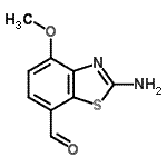 CAS#: 383870-66-4， 2-Amino-4-Methoxy-1,3-Benzothiazole-7-Carbaldehyde
