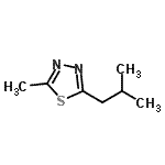 CAS#: 38391-24-1， 2-Isobutyl-5-Methyl-1,3,4-Thiadiazole