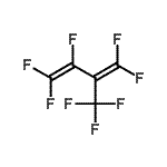 CAS#: 384-04-3， 1,1,2,4,4-Pentafluoro-3-(Trifluoromethyl)-1,3-Butadiene