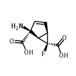 CAS#: 385372-16-7， (1R,5R,6R)-2-Amino-6-Fluorobicyclo[3.1.0]Hex-3-Ene-2,6-Dicarboxylic Acid