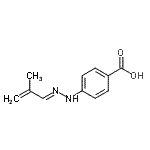 CAS#: 385406-46-2， 4-[(2E)-2-(2-Methyl-2-Propen-1-Ylidene)Hydrazino]Benzoic Acid