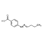 CAS#: 385407-06-7， 4-[(2E)-2-Butylidenehydrazino]Benzoic Acid