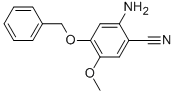 CAS#: 385785-02-4， 2-Amino-4-(Benzyloxy)-5-Methoxybenzonitrile