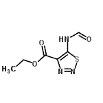 CAS#: 385796-00-9， Ethyl 5-Formamido-1,2,3-Thiadiazole-4-Carboxylate