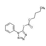 CAS#: 38593-84-9， O-Butyl S-(1-Phenyl-1H-Tetrazol-5-Yl) Carbonothioate