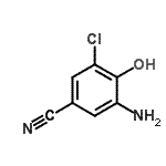 CAS#: 3861-33-4， 3-Amino-5-Chloro-4-Hydroxybenzonitrile
