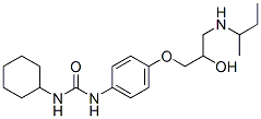CAS#: 38651-96-6， 3-[4-[3-(Butan-2-Ylamino)-2-Hydroxypropoxy]Phenyl]-1-Cyclohexylurea
