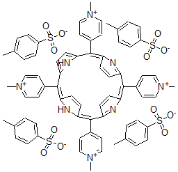 CAS#: 38673-65-3， Meso-Tetra(N-Methyl-4-Pyridyl)Porphine Tetratosylate Salt