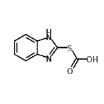 CAS#: 387362-51-8， S-1H-Benzimidazol-2-Yl Hydrogen Carbonothioate