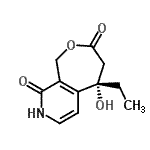 CAS#: 387862-46-6， (5S)-5-Ethyl-5-Hydroxy-1,4,5,8-Tetrahydrooxepino[3,4-c]Pyridine-3,9-Dione