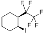 结构式 CAS# 38787-68-7, 顺式-1-碘-2-(五氟乙基)环己烷